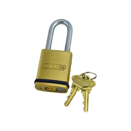 Schlage Commercial Padlock 5/16in Diameter with 2in Shackle and Keyway KS23F2300